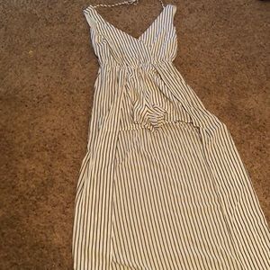 Stripped romper